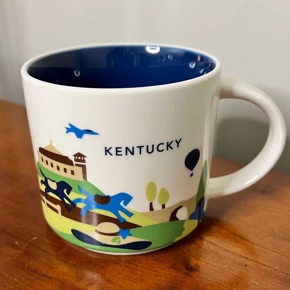 Kentucky Starbucks Souvenir Mug “ You are here collection”